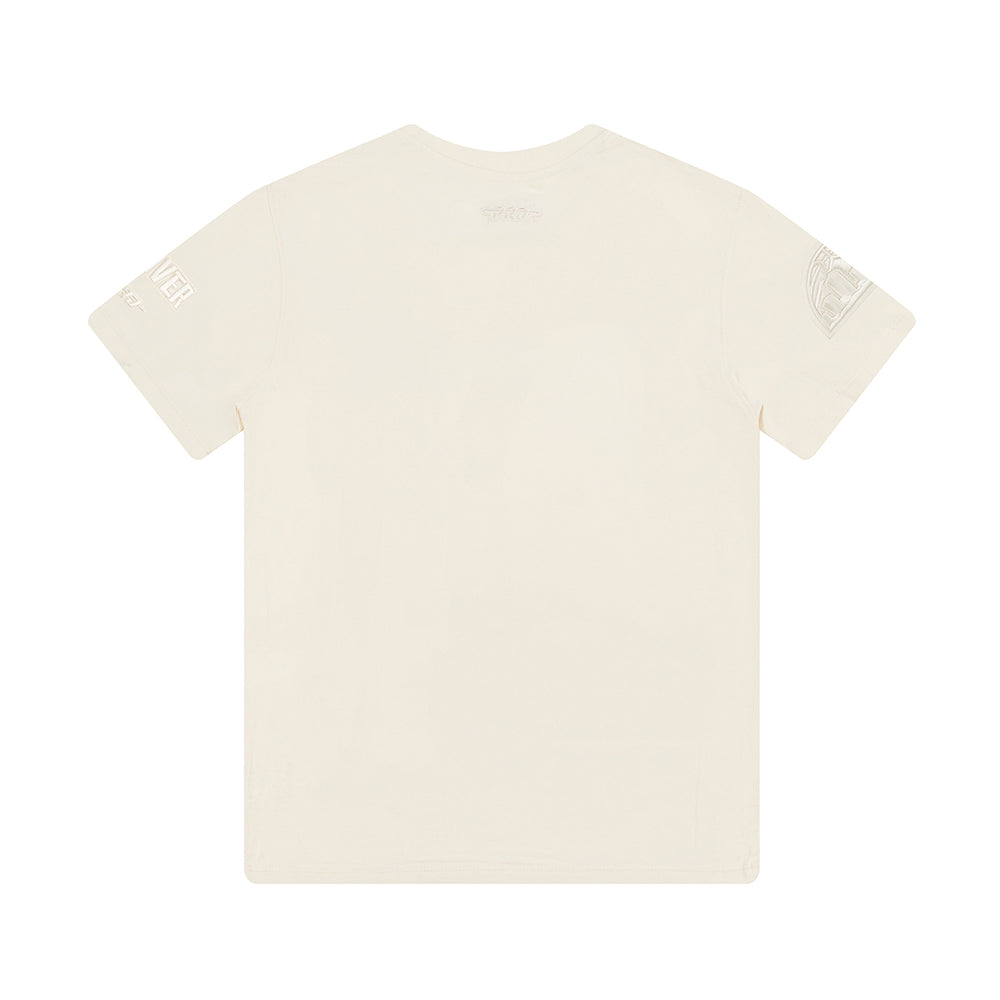 NBA DENVER NUGGETS NEUTRAL BIG BOYS SHORT SLEEVE TEE (EGGSHELL)