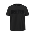 NBA DENVER NUGGETS TRIPLE BLACK BIG BOY'S SS TEE (BLACK)