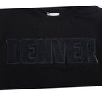 NBA DENVER NUGGETS TRIPLE BLACK BIG BOY'S SS TEE (BLACK)