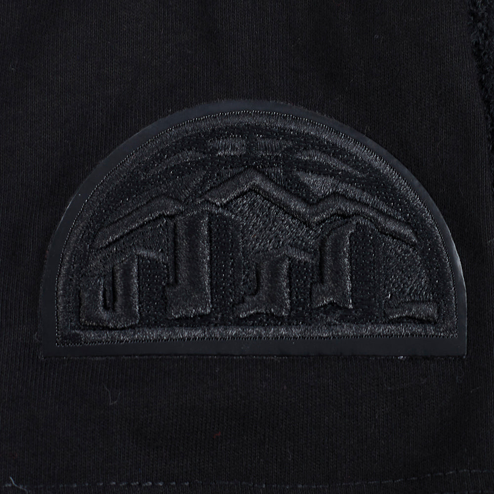 NBA DENVER NUGGETS TRIPLE BLACK BIG BOY'S SS TEE (BLACK)