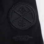 NBA DENVER NUGGETS TRIPLE BLACK BIG BOY'S SS TEE (BLACK)