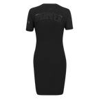 NBA DENVER NUGGETS TRIPLE BLACK ROBE MOULANTE POUR FEMME (TRIPLE NOIR FEMME)