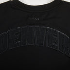 NBA DENVER NUGGETS TRIPLE BLACK ROBE MOULANTE POUR FEMME (TRIPLE NOIR FEMME)
