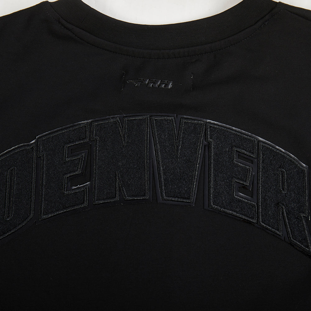 NBA DENVER NUGGETS TRIPLE BLACK ROBE MOULANTE POUR FEMME (TRIPLE NOIR FEMME)