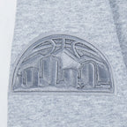 NBA DENVER NUGGETS NEUTRAL CHANDAIL À COL ROND EN MOLLETON POUR GARÇON JUNIOR (GRIS CHINÉ FONCÉ)