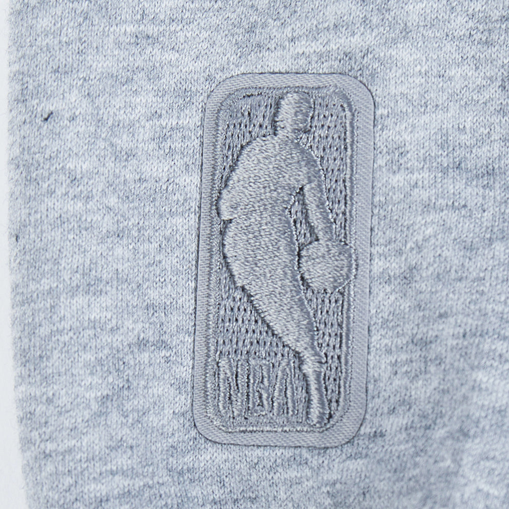 NBA DENVER NUGGETS NEUTRAL CHANDAIL À COL ROND EN MOLLETON POUR GARÇON JUNIOR (GRIS CHINÉ FONCÉ)