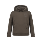 NBA DENVER NUGGETS NEUTRAL BIG BOY'S FLC PO HOODIE (DARK TAUPE)