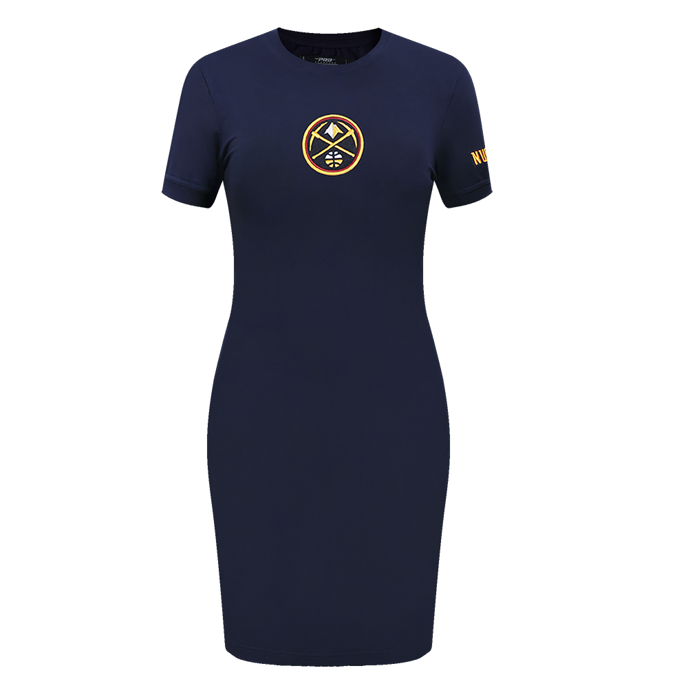 NBA DENVER NUGGETS CLASSIC ROBE MOULANTE POUR FEMME (MARINE MINUIT)