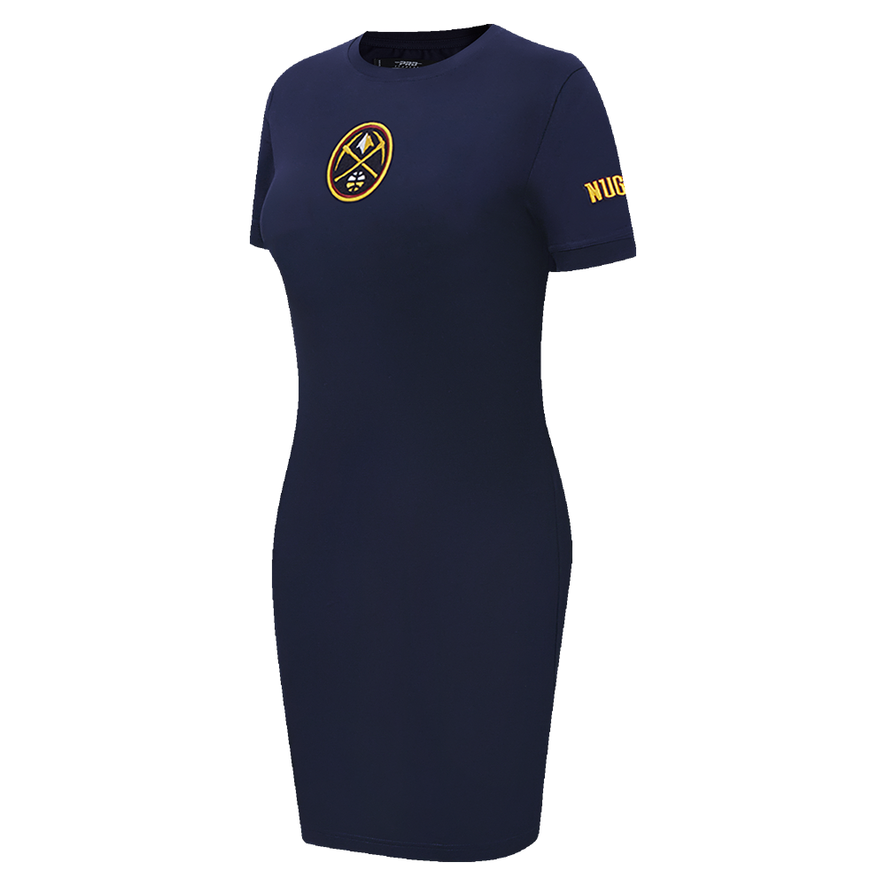NBA DENVER NUGGETS CLASSIC WOMEN'S BODYCON DRESS (MIDNIGHT NAVY)