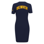 NBA DENVER NUGGETS CLASSIC ROBE MOULANTE POUR FEMME (MARINE MINUIT)