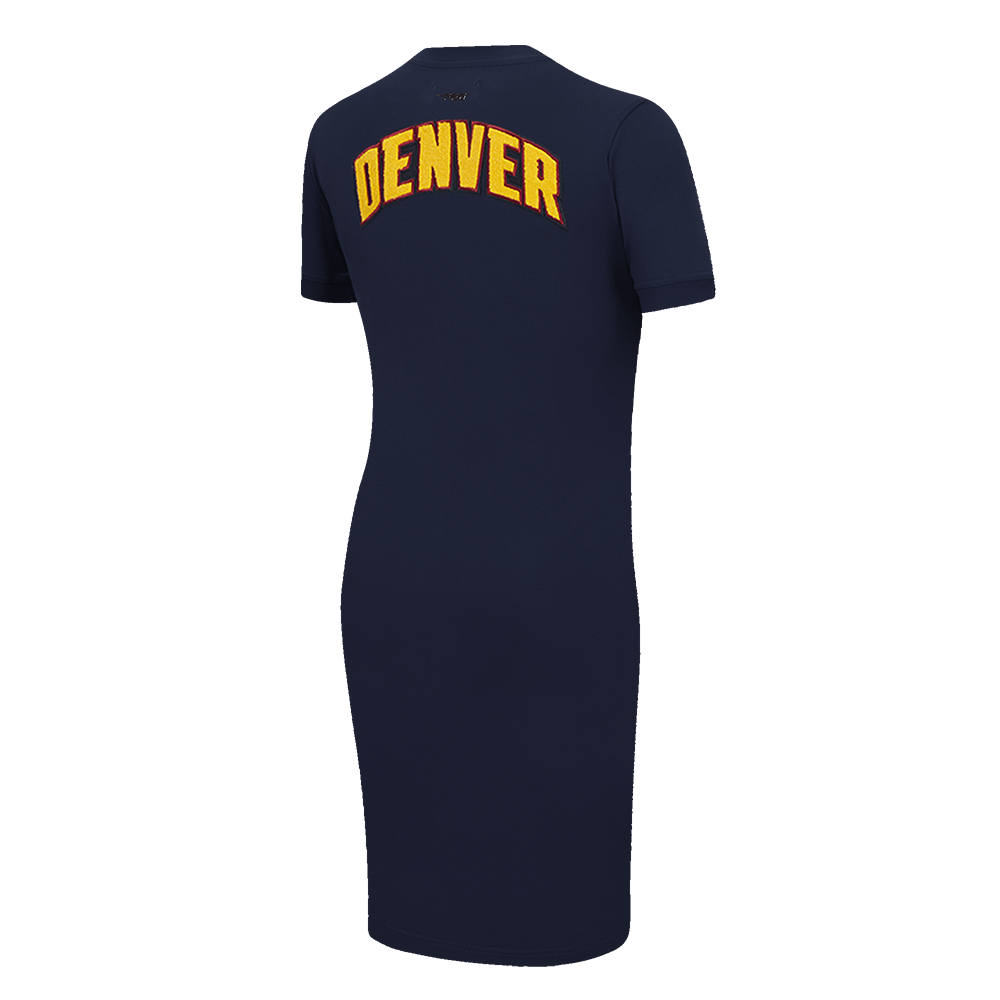 NBA DENVER NUGGETS CLASSIC ROBE MOULANTE POUR FEMME (MARINE MINUIT)