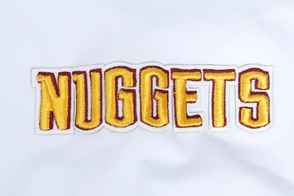 NBA DENVER NUGGETS CLASSIC ROBE MOULANTE POUR FEMME (BLANC)
