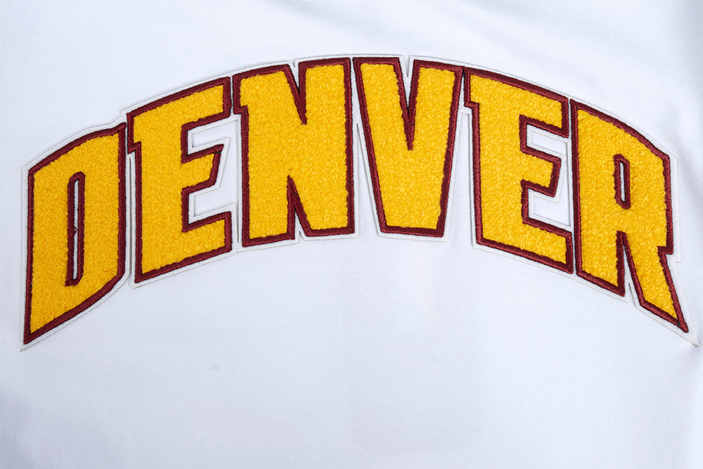 NBA DENVER NUGGETS CLASSIC ROBE MOULANTE POUR FEMME (BLANC)