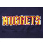 NBA DENVER NUGGETS CLASSIC BIG GIRL'S FLC FZ HOODIE (MIDNIGHT NAVY)