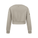 NBA DENVER NUGGETS NEUTRAL BIG GIRL'S FLC CREWNECK (TAUPE)