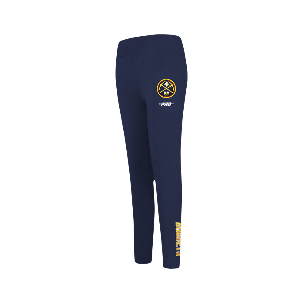 NBA DENVER NUGGETS CLASSIC BIG GIRL'S LEGGING (MIDNIGHT NAVY)