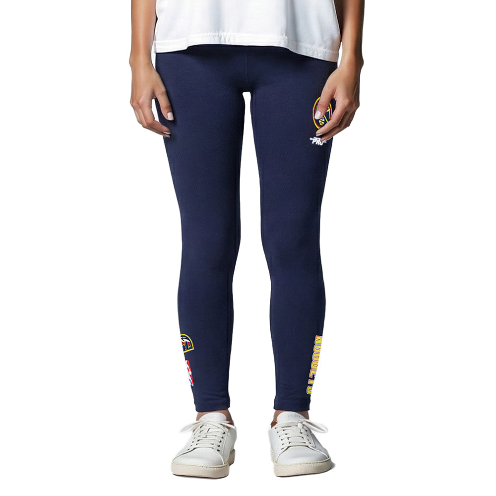 NBA DENVER NUGGETS CLASSIC BIG GIRL'S LEGGING (MIDNIGHT NAVY)