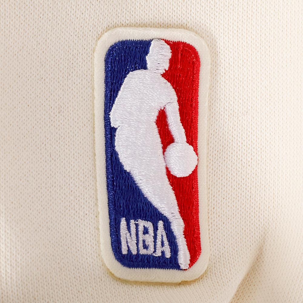 NBA DENVER NUGGETS RETRO CLASSIC WOMEN'S RIB CREWNECK (EGGSHELL/ MIDNIGHT NAVY)