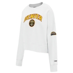 NBA DENVER NUGGETS CLASSIC CHANDAIL À COL ROND POUR FEMME (BLANC)