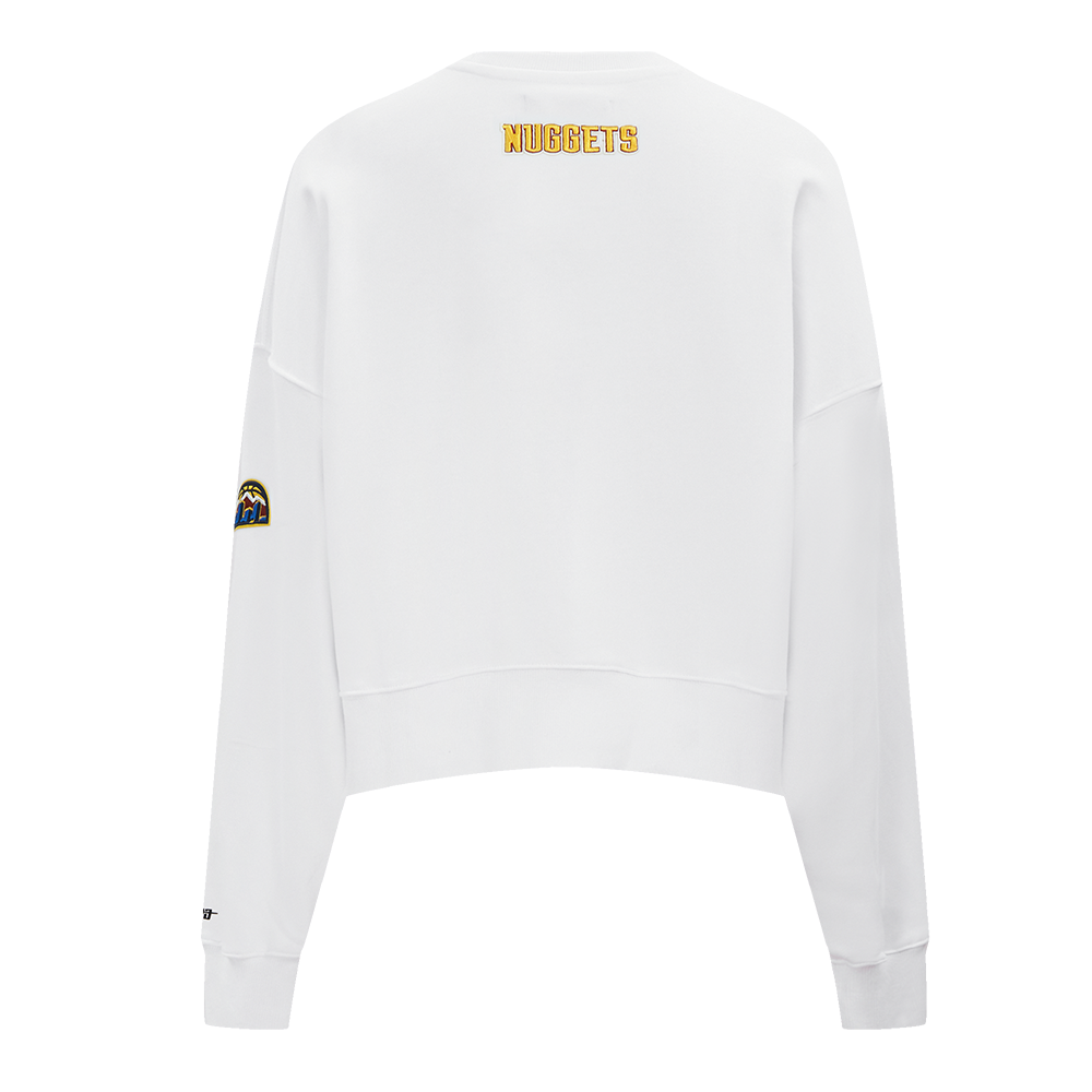 NBA DENVER NUGGETS CLASSIC CHANDAIL À COL ROND POUR FEMME (BLANC)