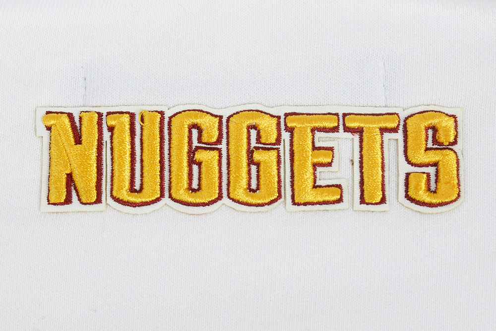 NBA DENVER NUGGETS CLASSIC CHANDAIL À COL ROND POUR FEMME (BLANC)