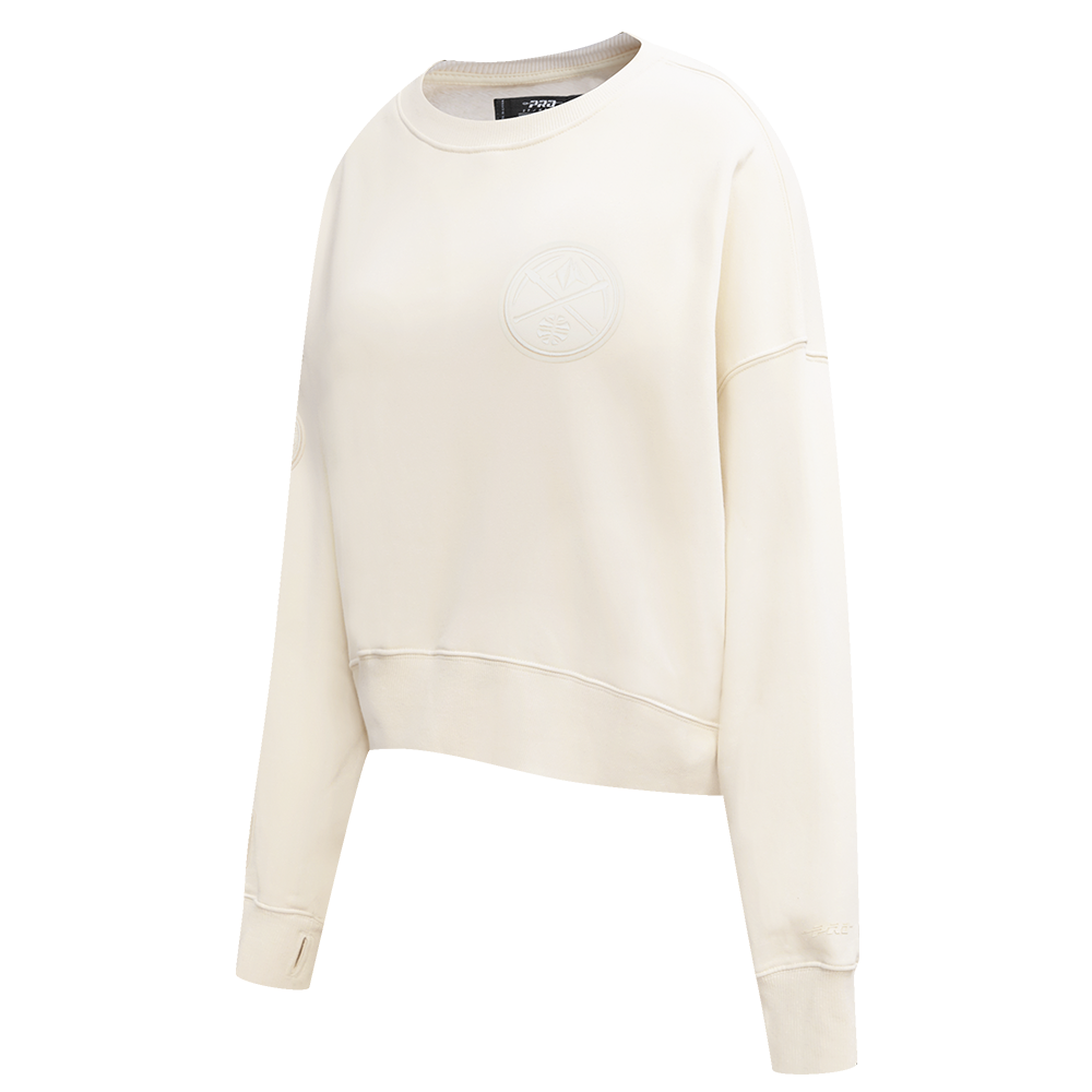 NBA DENVER NUGGETS NEUTRAL CHANDAIL À COL ROND POUR FEMME (COQUILLE D'ŒUF)