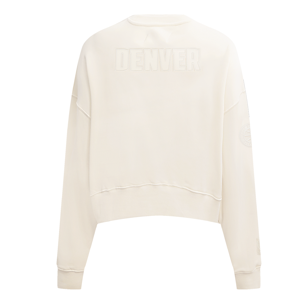 NBA DENVER NUGGETS NEUTRAL CHANDAIL À COL ROND POUR FEMME (COQUILLE D'ŒUF)