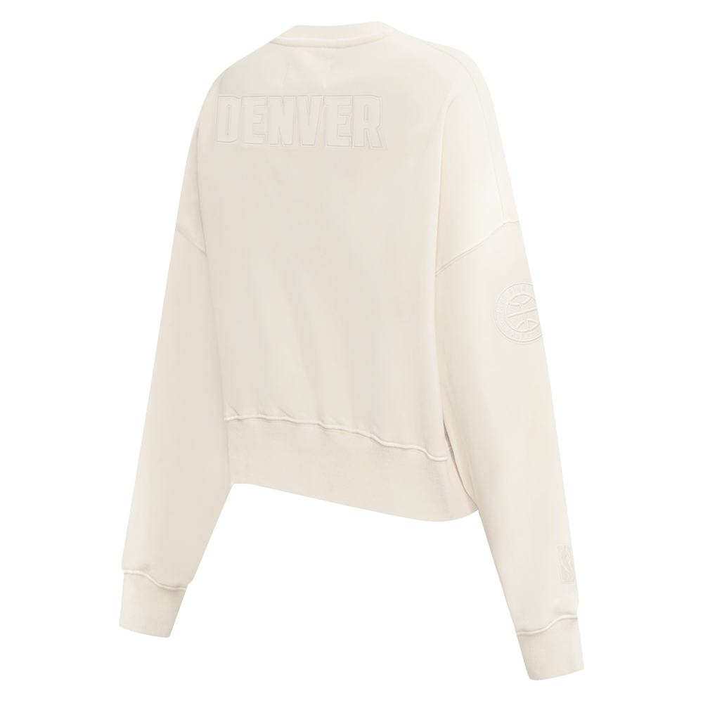 NBA DENVER NUGGETS NEUTRAL CHANDAIL À COL ROND POUR FEMME (COQUILLE D'ŒUF)