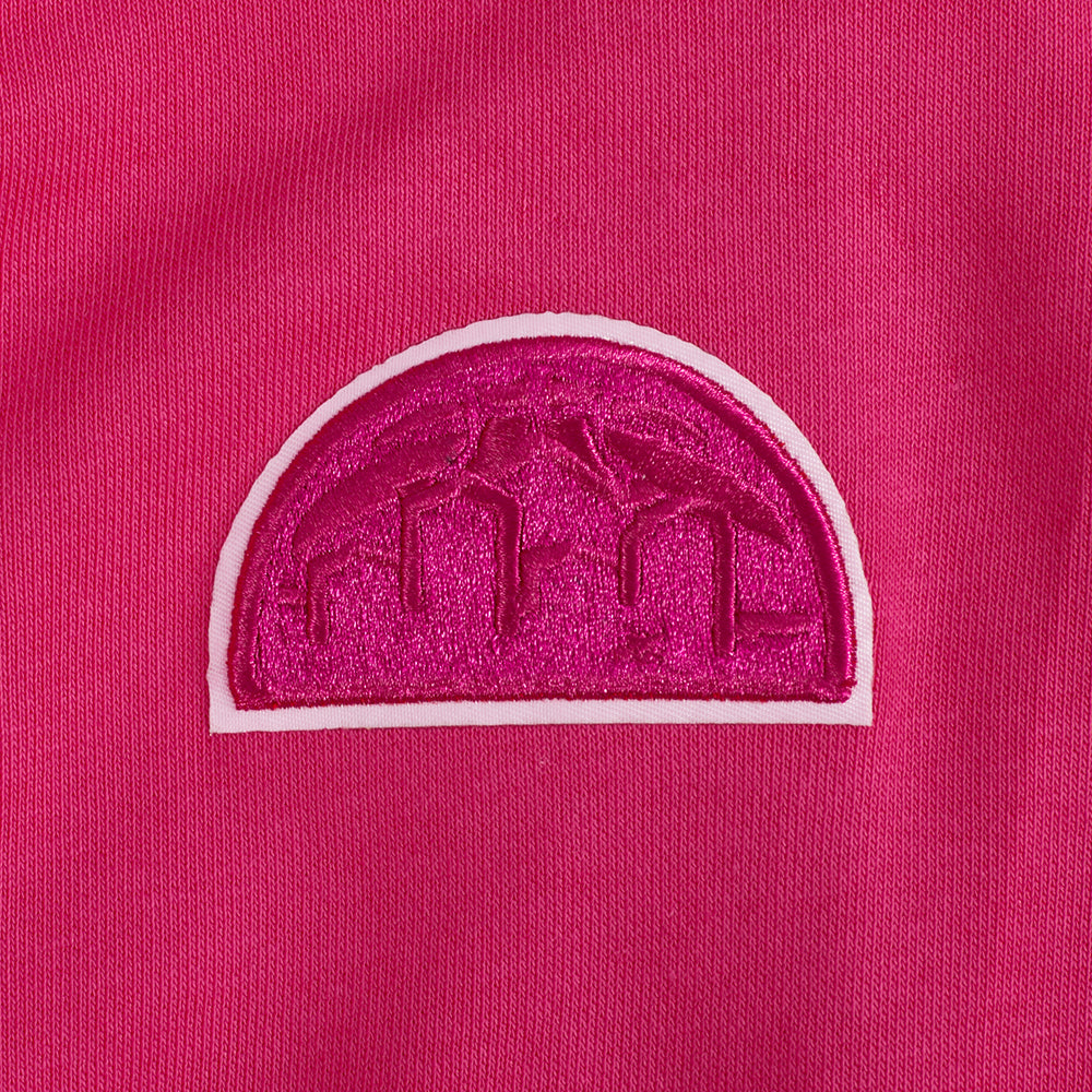 NBA DENVER NUGGETS CHANDAIL À COL ROND TRIPLE ROSE EN MOLLETON POUR FEMME (VIOLET BETTERAVE)