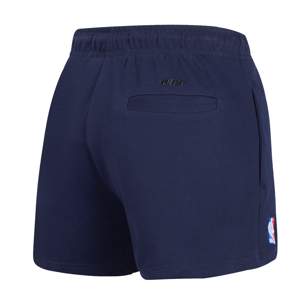 NBA DENVER NUGGETS CLASSIC WOMEN'S FLEECE SHORT (MIDNIGHT NAVY)