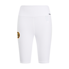 NBA DENVER NUGGETS CLASSIC WOMEN'S COTTON BIKE SHORT (WHITE)
