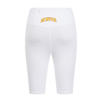 NBA DENVER NUGGETS CLASSIC WOMEN'S COTTON BIKE SHORT (WHITE)