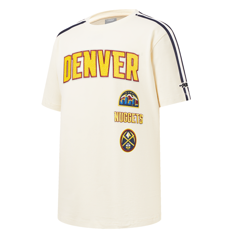 NBA DENVER NUGGETS RETRO CLASSIC LITTLE BOYS SHORT SLEEVE TAPING TEE (MIDNIGHT NAVY)