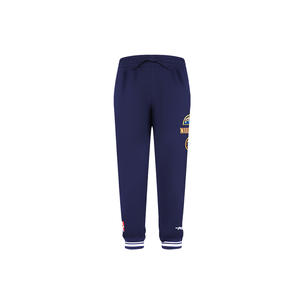 NBA DENVER NUGGETS RETRO CLASSIC LITTLE BOYS RIB FLC SWEATPANT (MIDNIGHT NAVY)