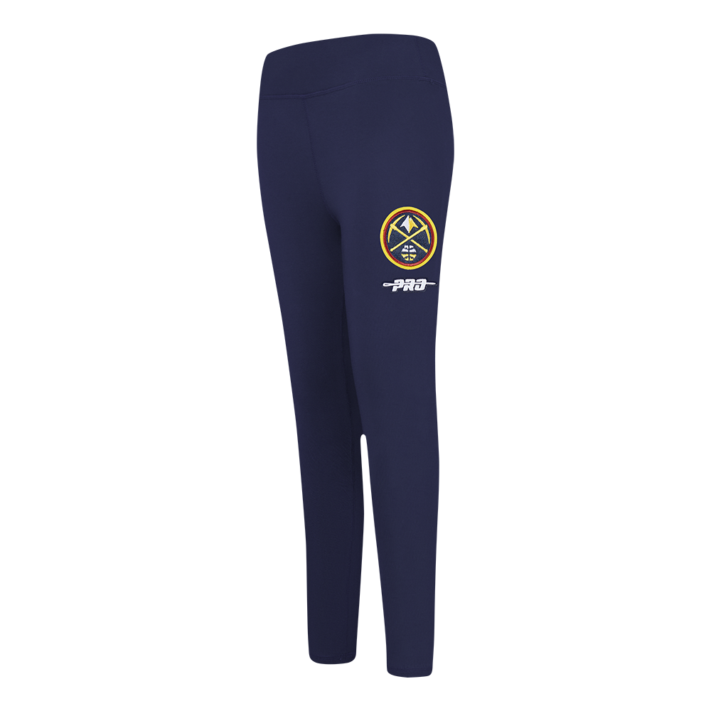 NBA DENVER NUGGETS RETRO CLASSIC LEGGING POUR FILLE ENFANT (MARINE MINUIT)