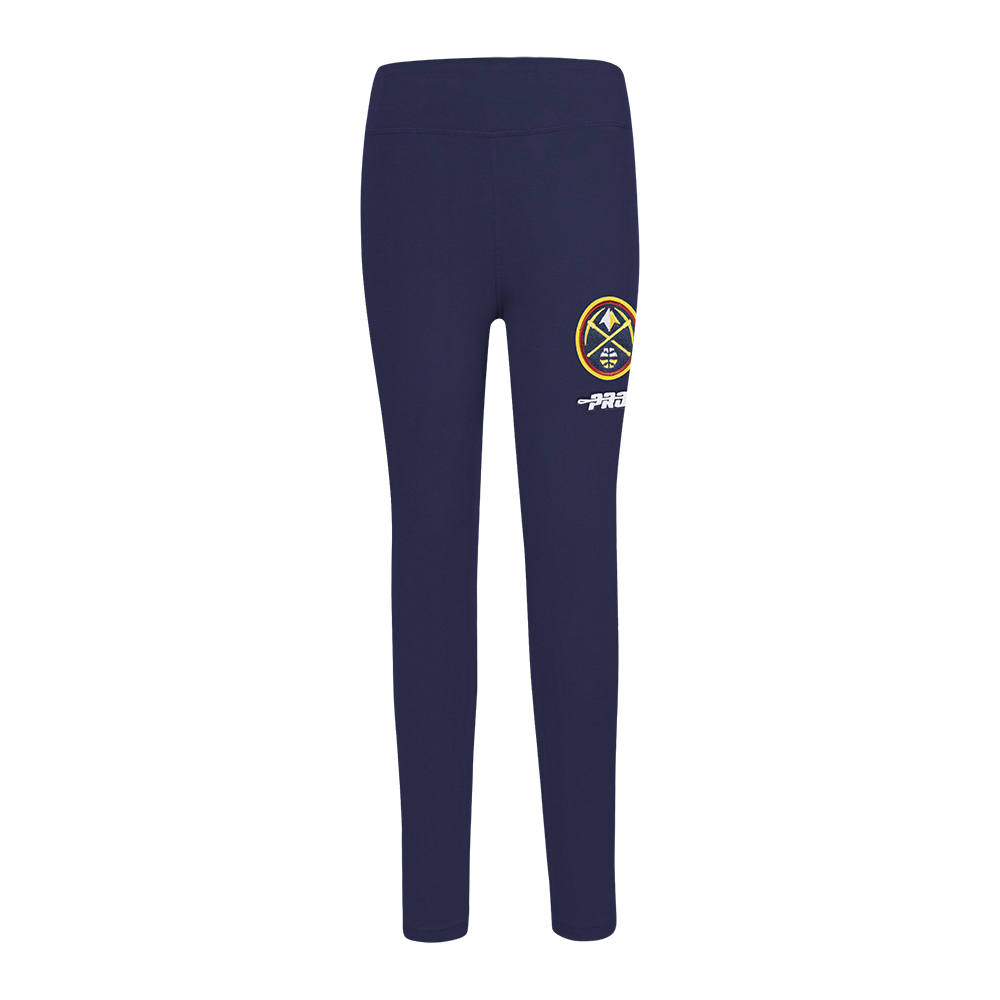 NBA DENVER NUGGETS RETRO CLASSIC LEGGING POUR FILLE ENFANT (MARINE MINUIT)