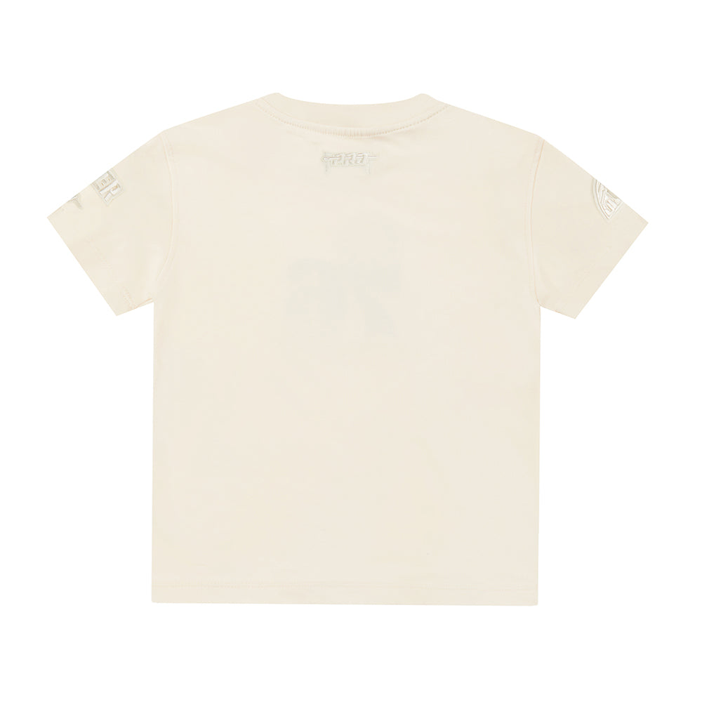 NBA DENVER NUGGETS NEUTRAL TODDLER BOYS SHORT SLEEVE TEE (EGGSHELL)