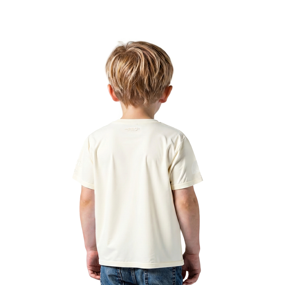 NBA DENVER NUGGETS NEUTRAL TODDLER BOYS SHORT SLEEVE TEE (EGGSHELL)