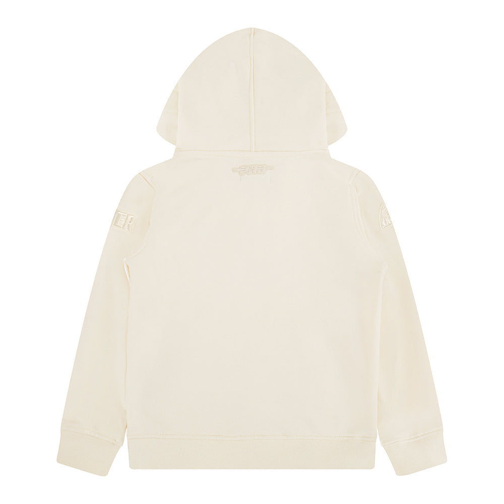 NBA DENVER NUGGETS NEUTRAL TODDLER BOYS FLEECE PULLOVER HOODIE (EGGSHELL)