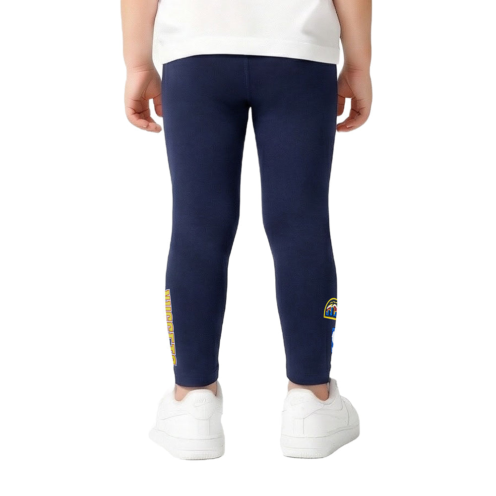 NBA DENVER NUGGETS CLASSIC TODDLER GIRL'S LEGGING (MIDNIGHT NAVY)