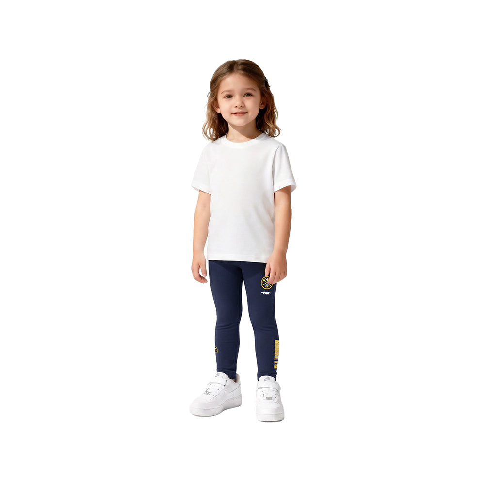 NBA DENVER NUGGETS CLASSIC TODDLER GIRL'S LEGGING (MIDNIGHT NAVY)