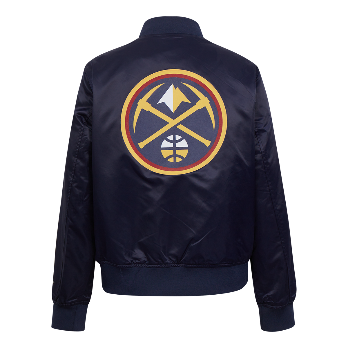 NBA DENVER NUGGETS CLASSIC BLOUSON EN SATIN POUR FEMME (MARINE MINUIT)