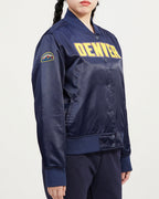 NBA DENVER NUGGETS CLASSIC BLOUSON EN SATIN POUR FEMME (MARINE MINUIT)