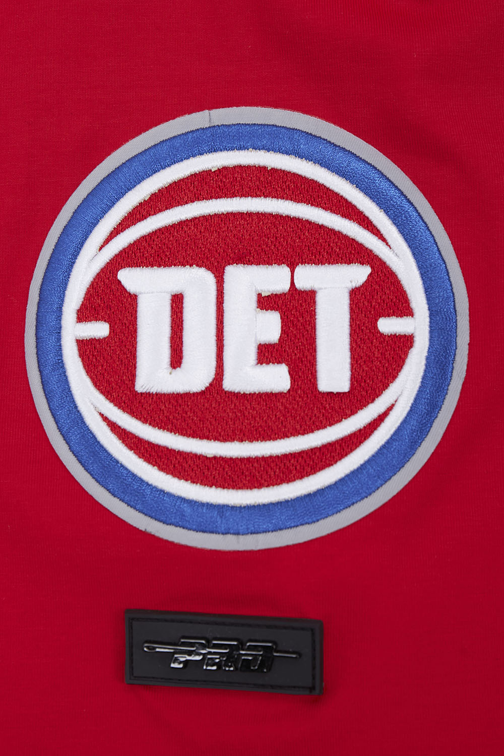 NBA DETROIT PISTONS SCRIPT TAIL MEN'S   TEE (RED)
