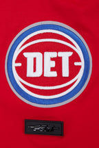 NBA DETROIT PISTONS SCRIPT TAIL MEN'S   TEE (RED)