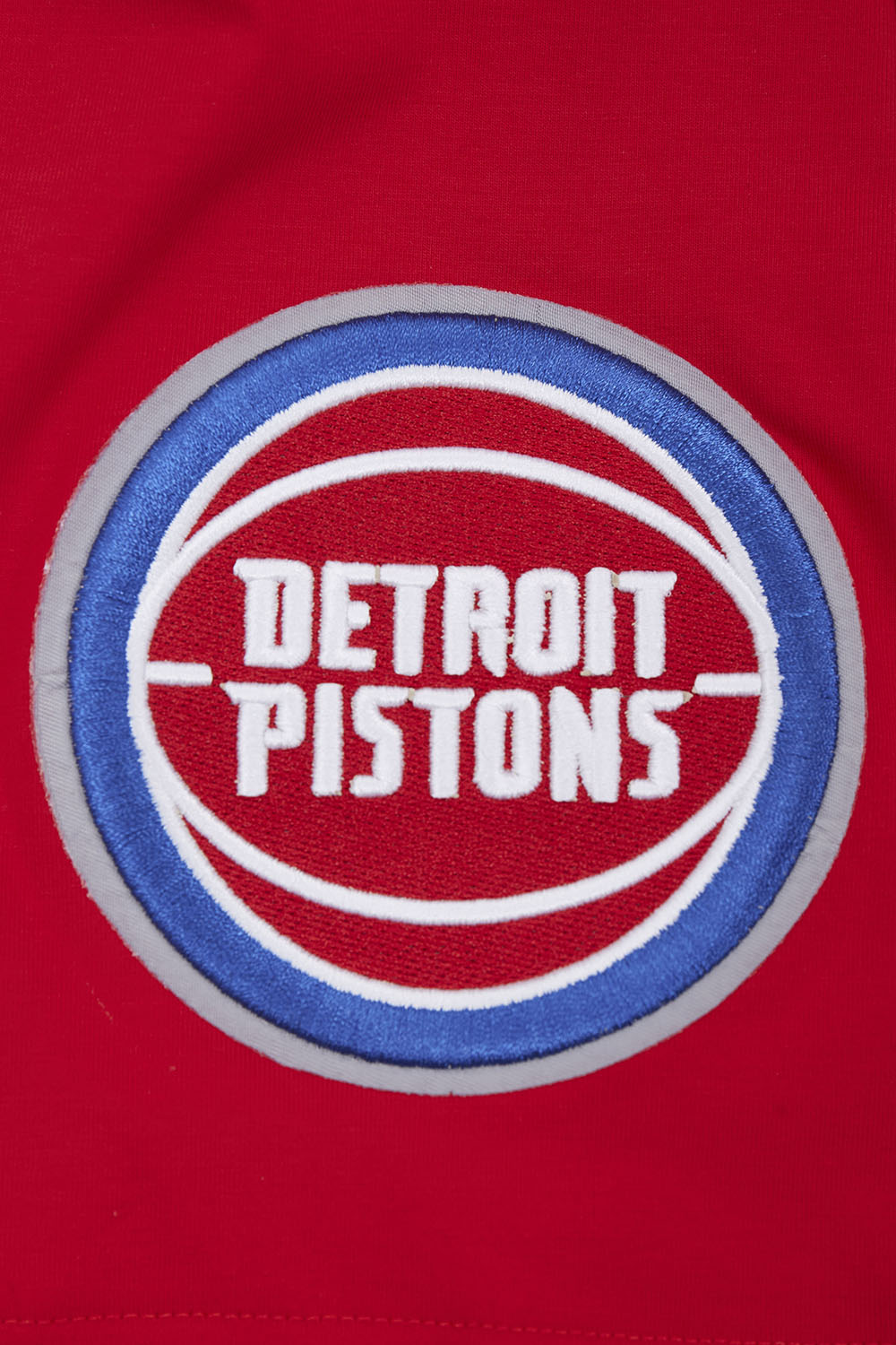 NBA DETROIT PISTONS SCRIPT TAIL MEN'S   TEE (RED)