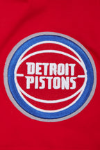 NBA DETROIT PISTONS SCRIPT TAIL MEN'S   TEE (RED)