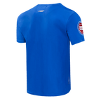NBA DETROIT PISTONS SCRIPT TAIL T-SHIRT POUR HOMME (BLEU ROYAL)