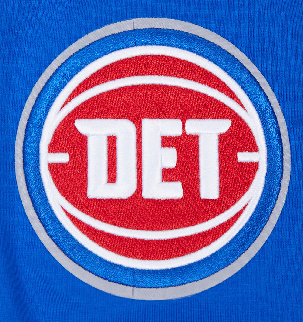 NBA DETROIT PISTONS SCRIPT TAIL T-SHIRT POUR HOMME (BLEU ROYAL)