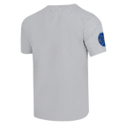 NBA DETROIT PISTONS OLD ENGLISH MEN'S TEE (HEATHER GREY)